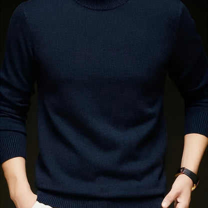 Warm Sweater for Men | Ribbed Cold Weather Ready
