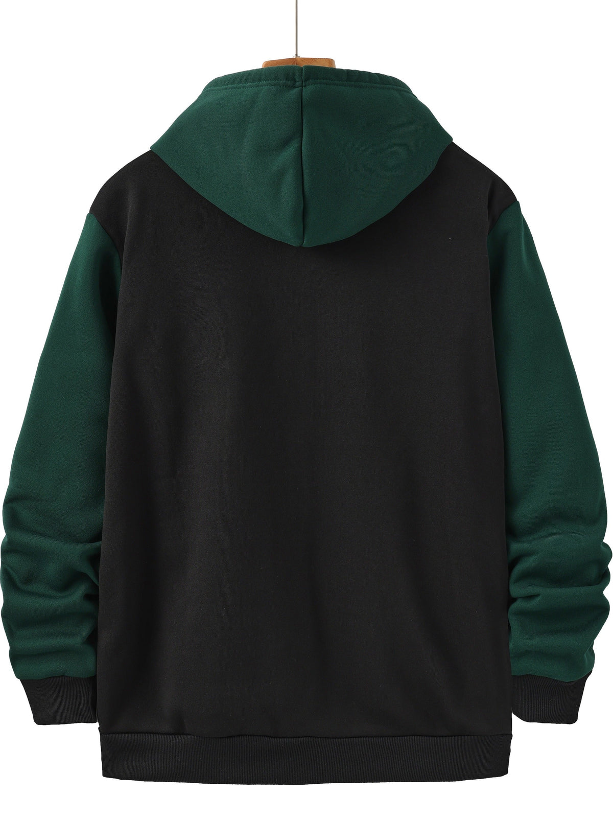 Hooded Hoodie for Men | Side Zip Warm Winter Layer