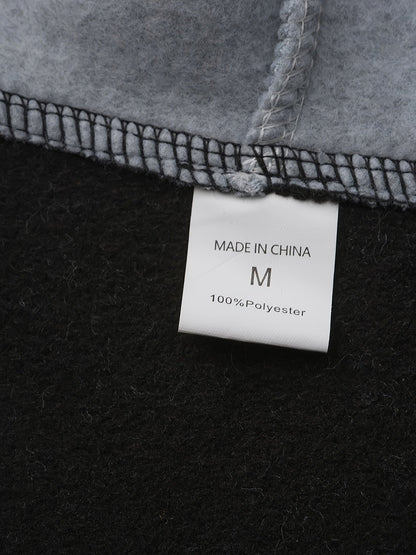 Hooded Hoodie for Men | Side Zip Warm Winter Layer