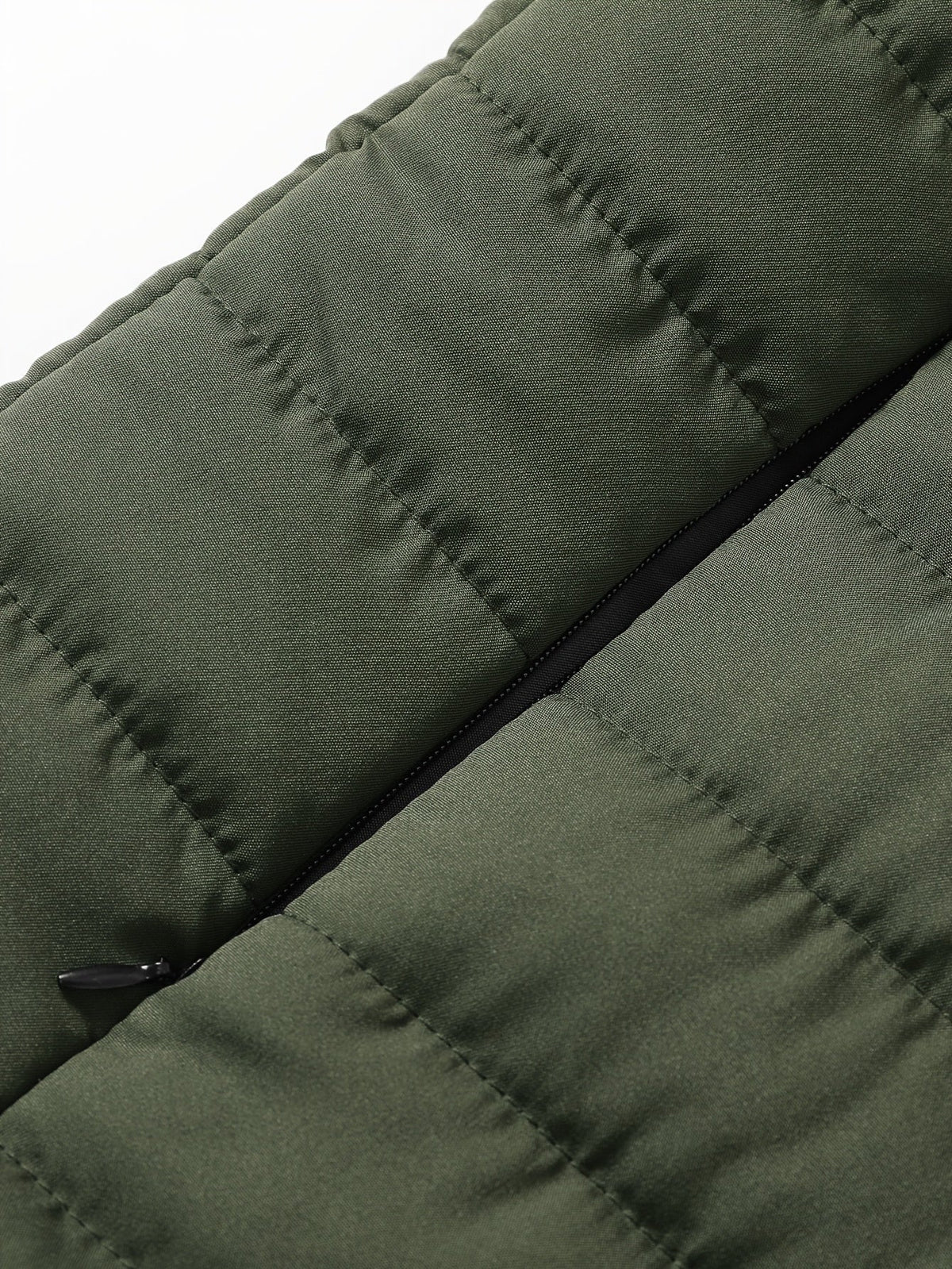 Lightweight Quilted Jacket for Men | Side Zip Cosy Winter Style