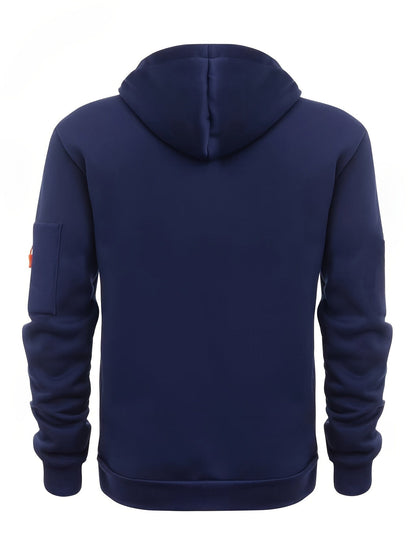 Hooded Hoodie for Women | Drawstring Full Zip Autumn Layering