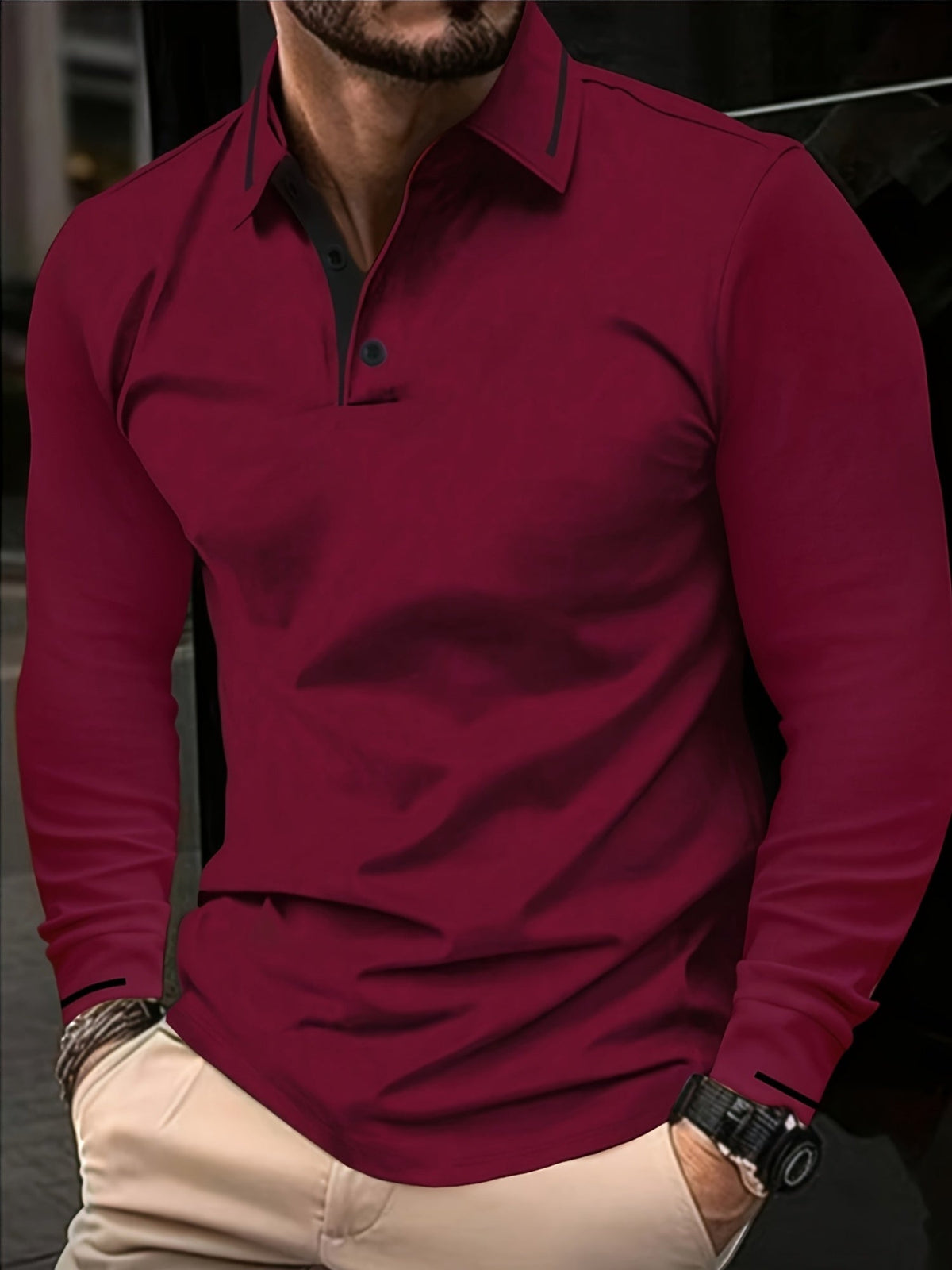Classic Shirt for Women | Stretch Button Front Autumn Layering