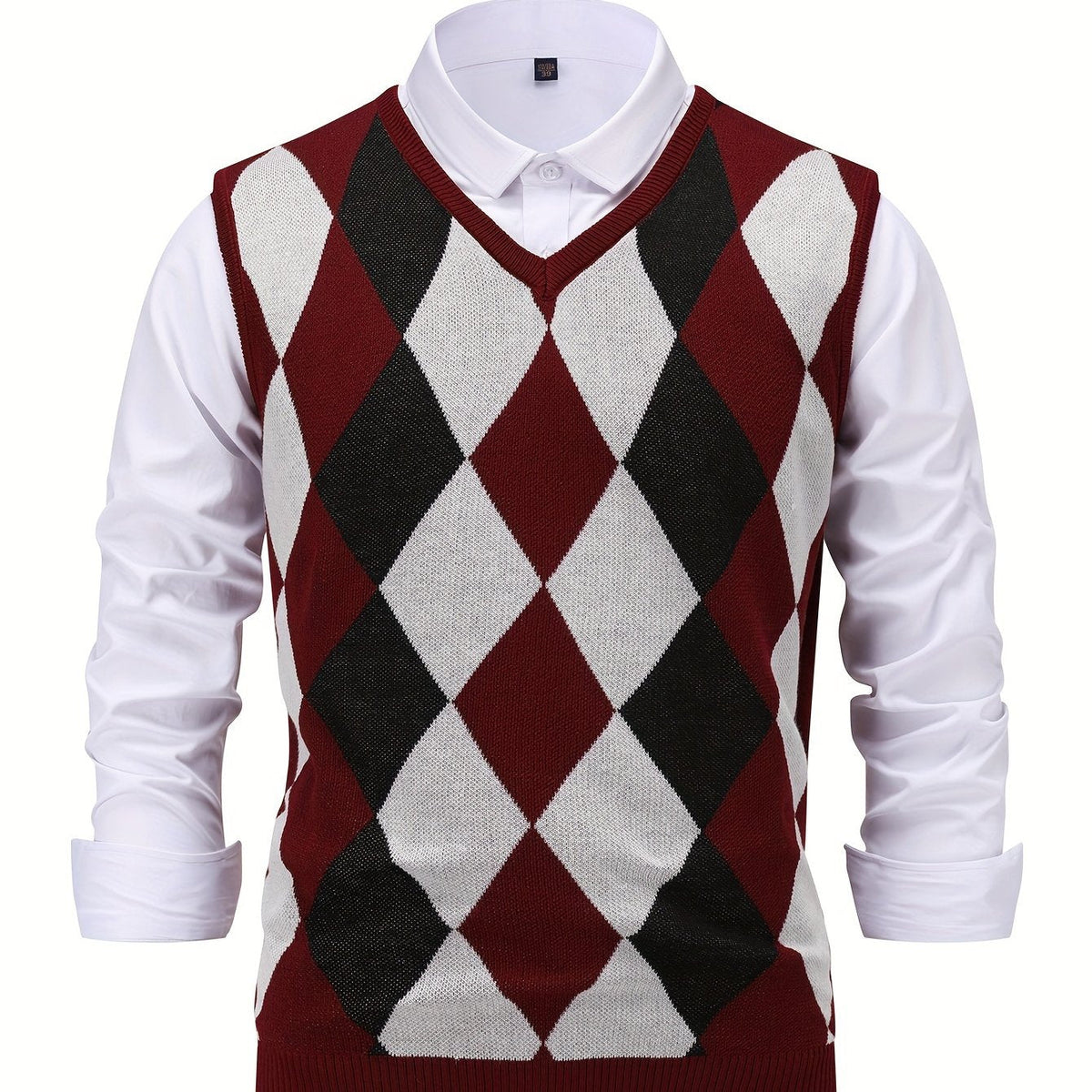 Lightweight Puffer Vest for Men | V Neck Warm Winter Layer
