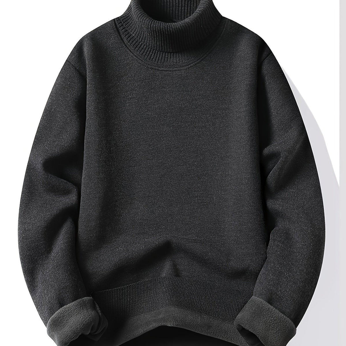 Turtleneck Sweater for Men | Ribbed Cosy Winter Style