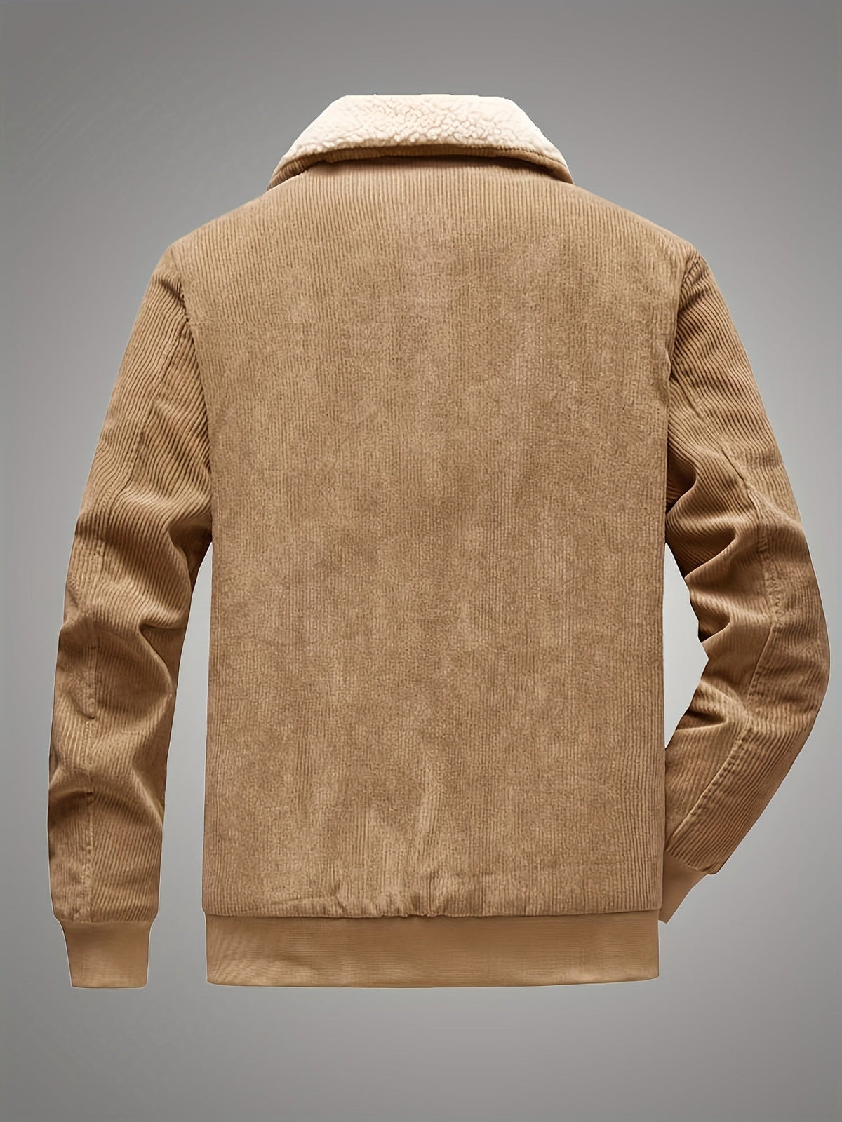 Oversized Puffer Jacket for Men | Side Zip Fleece Lined Fall & Winter 2026