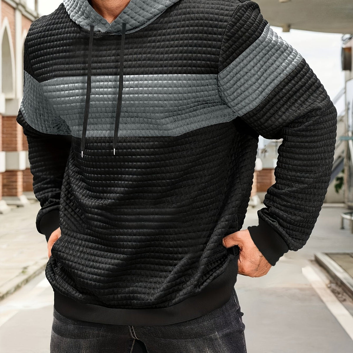 Oversized Hoodie for Men | Hooded Warm Winter Layer