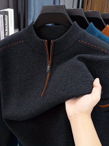 Half Zip Sweater for Women | Autumn Layering