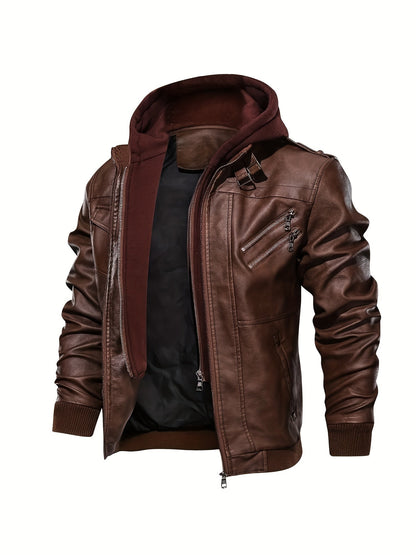 Hooded Winter Jacket for Men | Insulated Autumn Layering