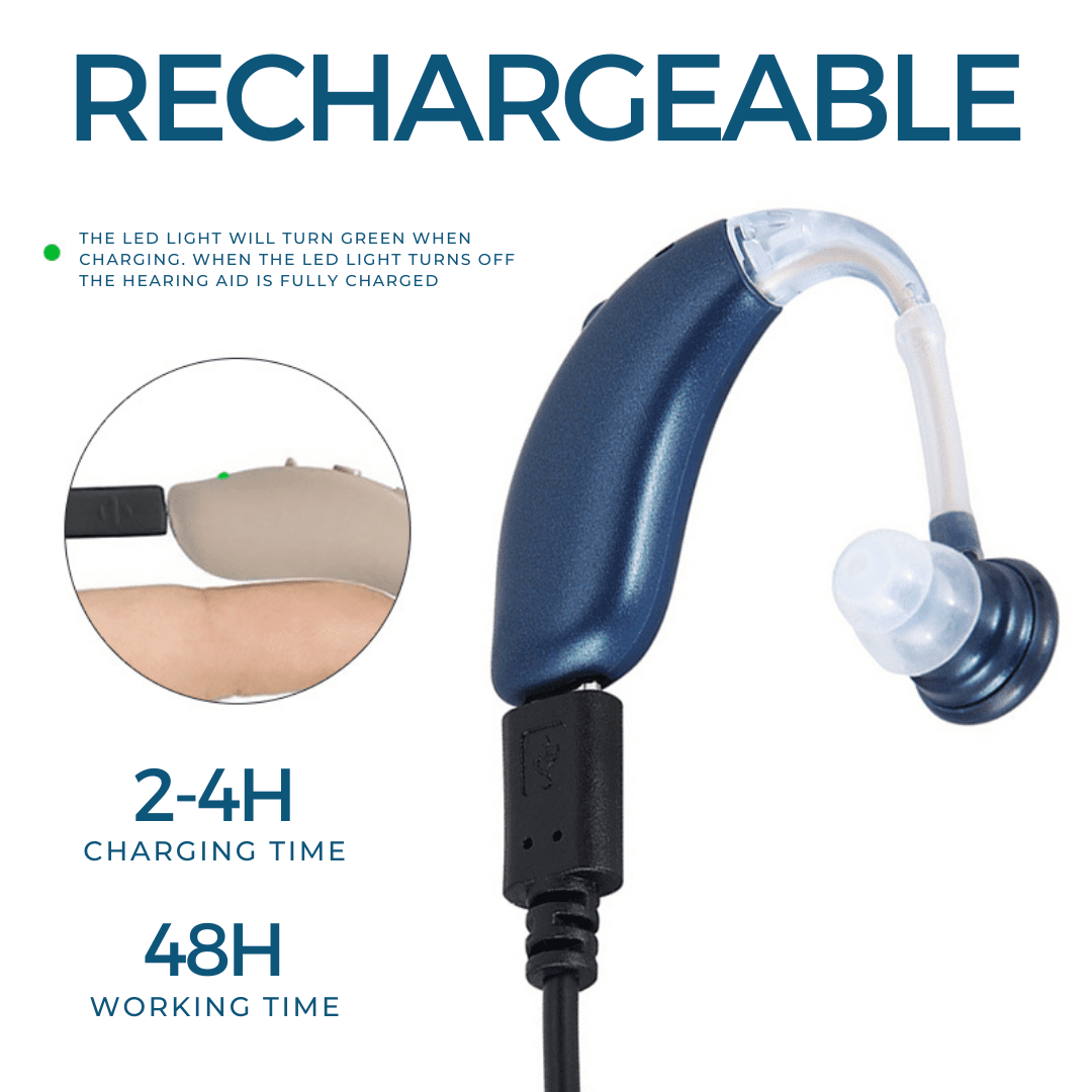 VeridzSound™ Rechargeable Universal Hearing Aids