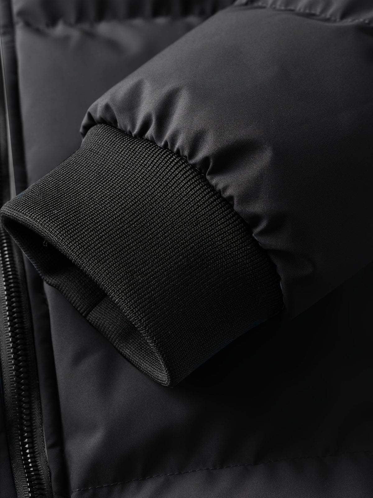 Hooded Quilted Jacket for Men | Ribbed Cosy Winter Style