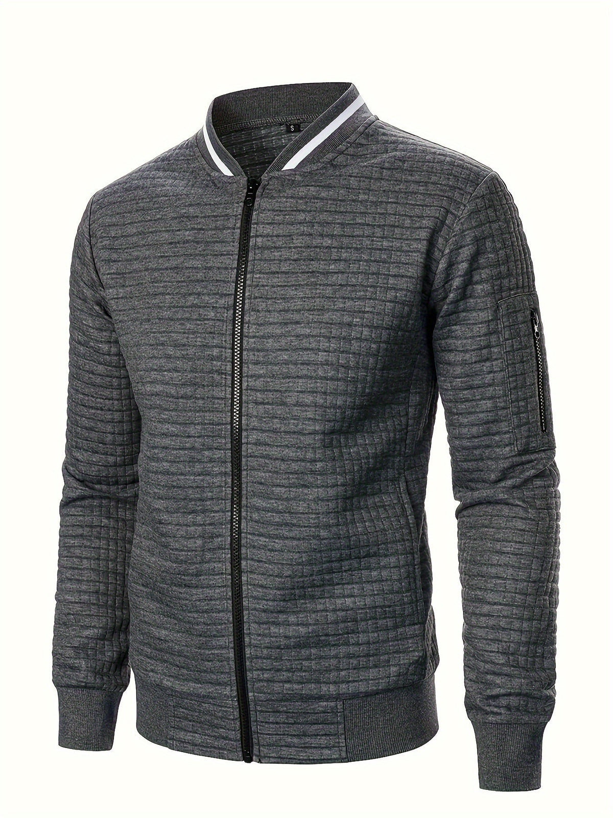 Warm Bomber Jacket for Women | Ribbed Funnel Neck Cold Weather Ready