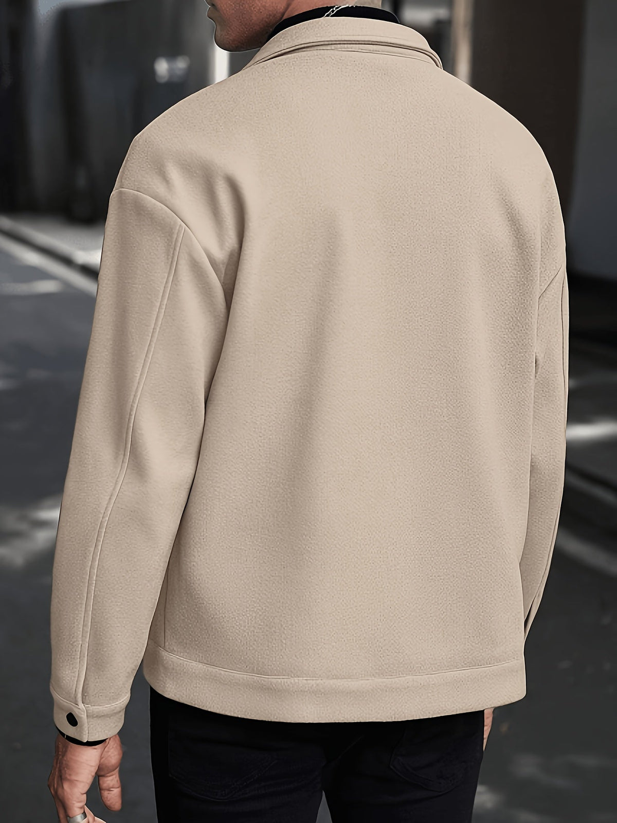 Everyday Winter Jacket for Men | Button Front Autumn Layering