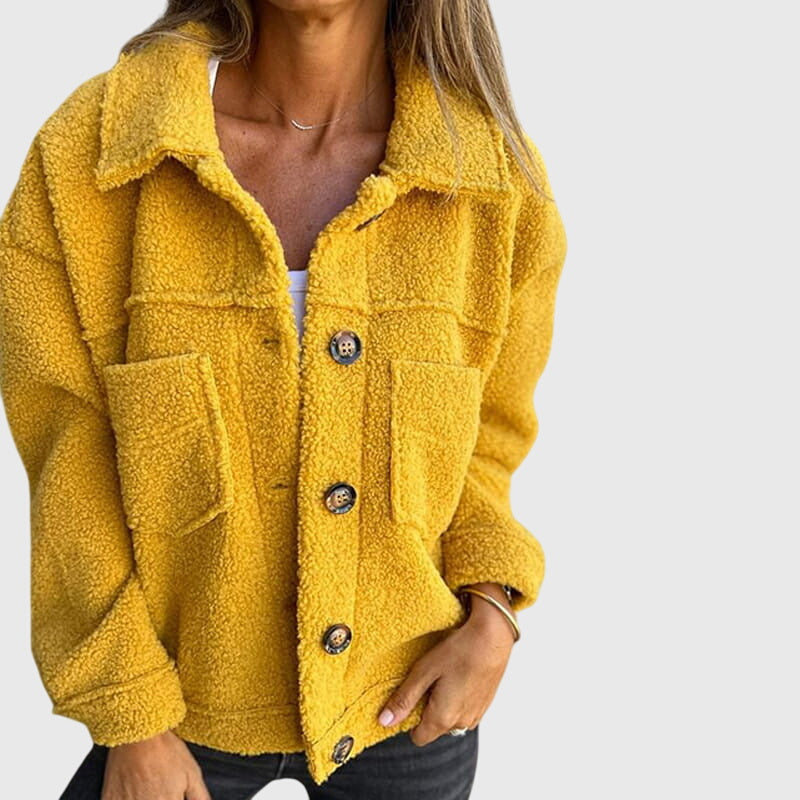 Cosy Winter Jacket for Women | Button Front Cold Weather Ready