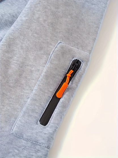 Hooded Hoodie for Women | Drawstring Full Zip Autumn Layering