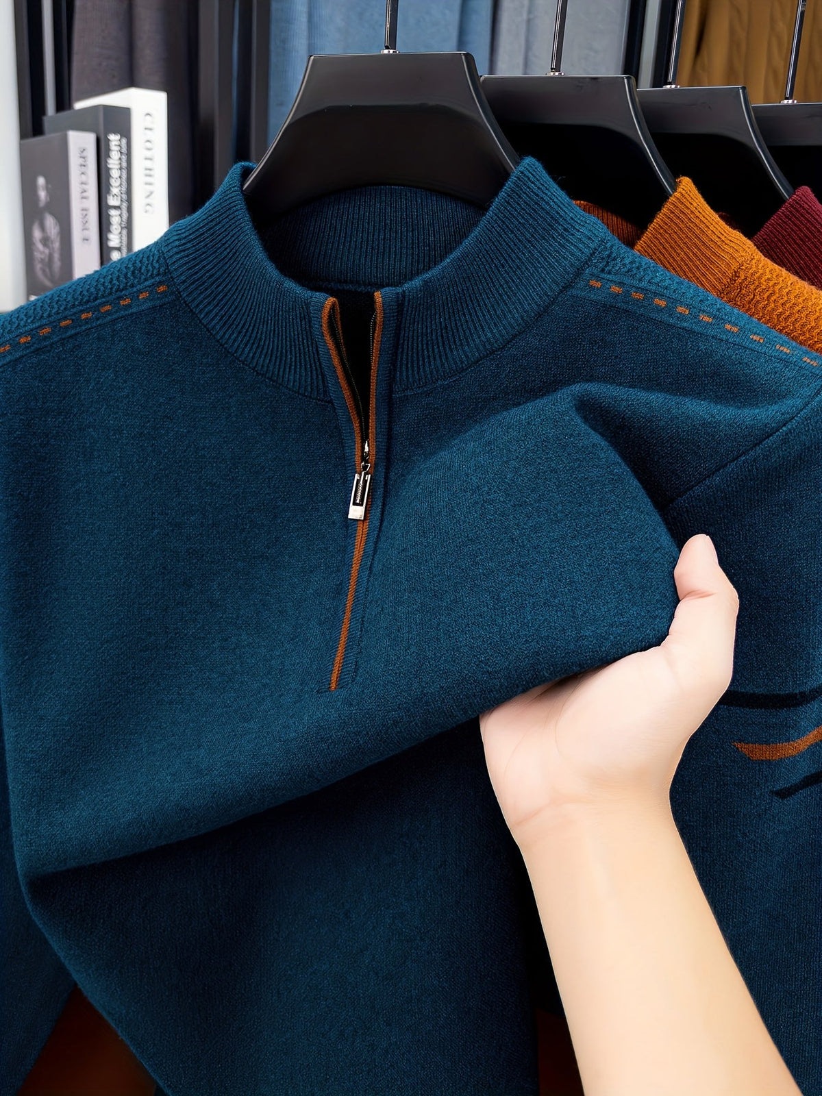 Half Zip Sweater for Women | Autumn Layering