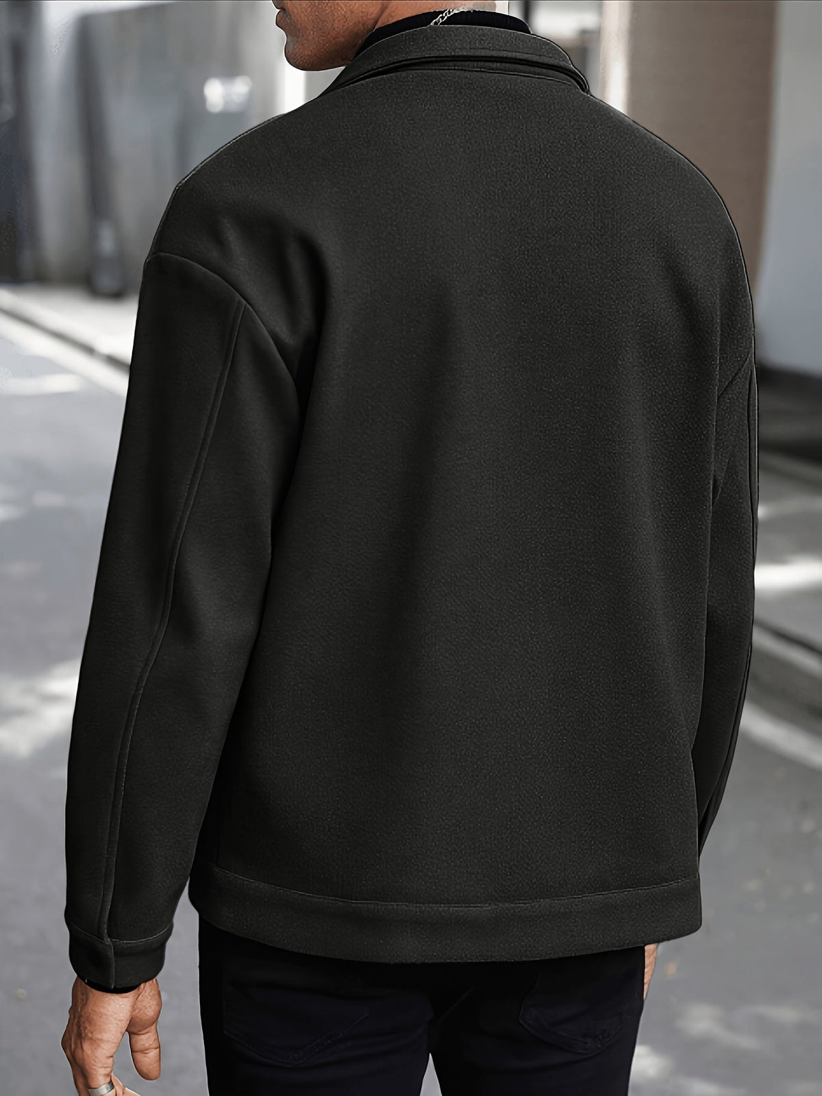Everyday Winter Jacket for Men | Button Front Autumn Layering