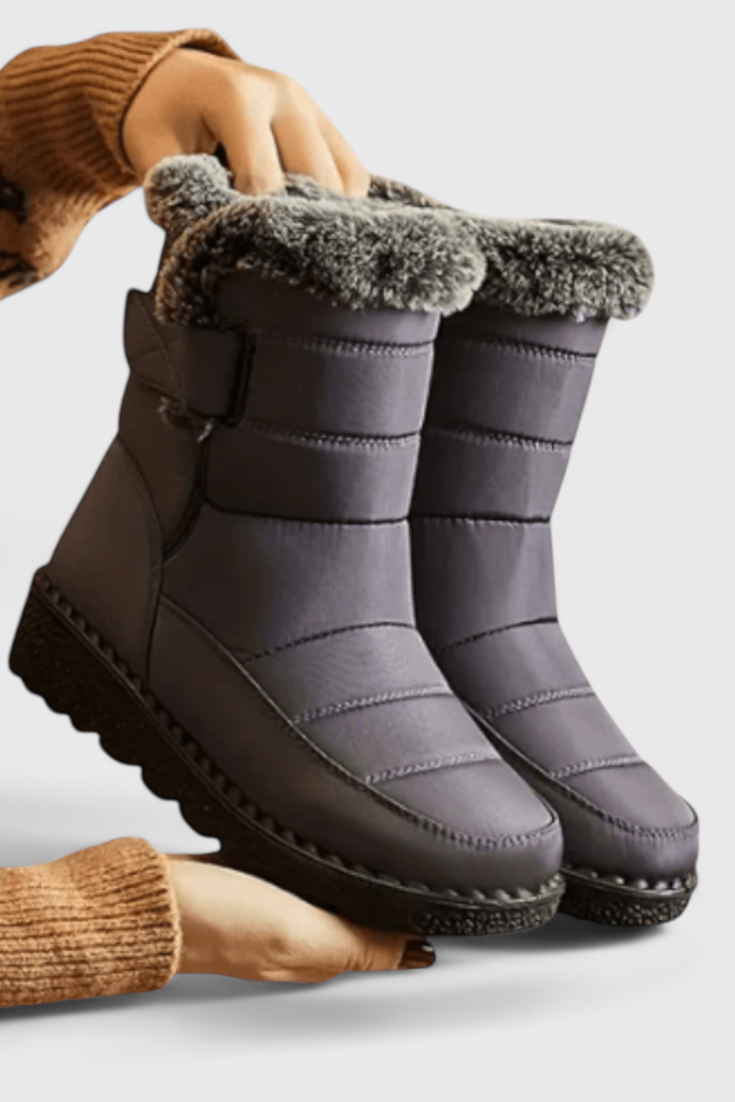 Quilted Ankle Boots for Women | Side Zip Insulated Fall Booties