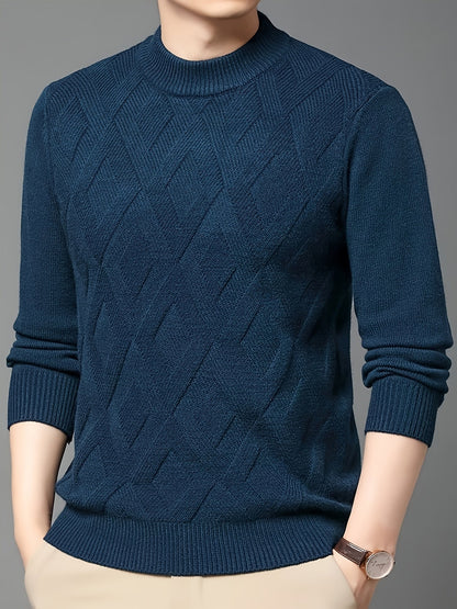 Everyday Sweater for Men | Ribbed Lightweight Autumn Layering