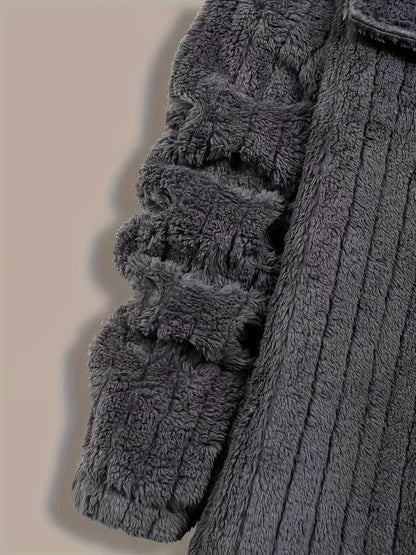 Insulated Winter Jacket for Men | Button Front Autumn Layering