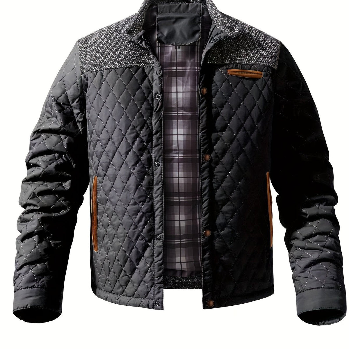 Quilted Puffer Jacket for Women | Funnel Neck Insulated Warm Winter Layer