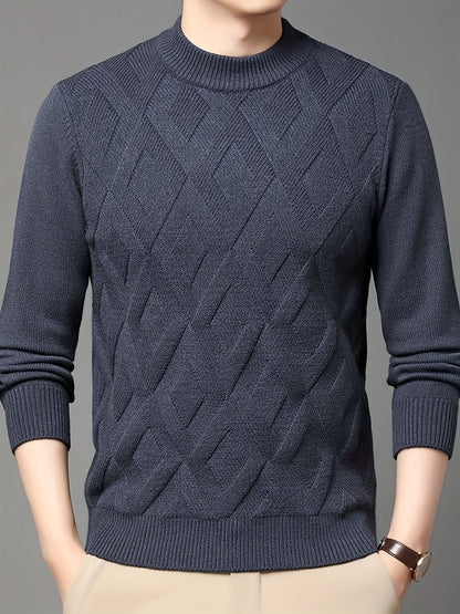 Everyday Sweater for Men | Ribbed Lightweight Autumn Layering