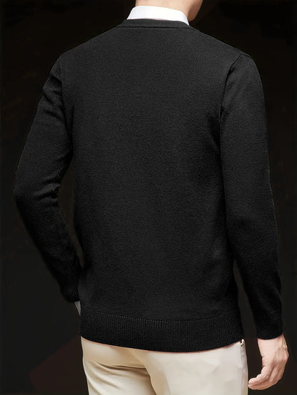 Warm Sweater for Men | V Neck Cosy Winter Style