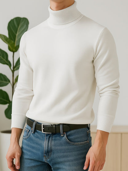 Turtleneck Sweater for Women | Ribbed Insulated Warm Winter Layer