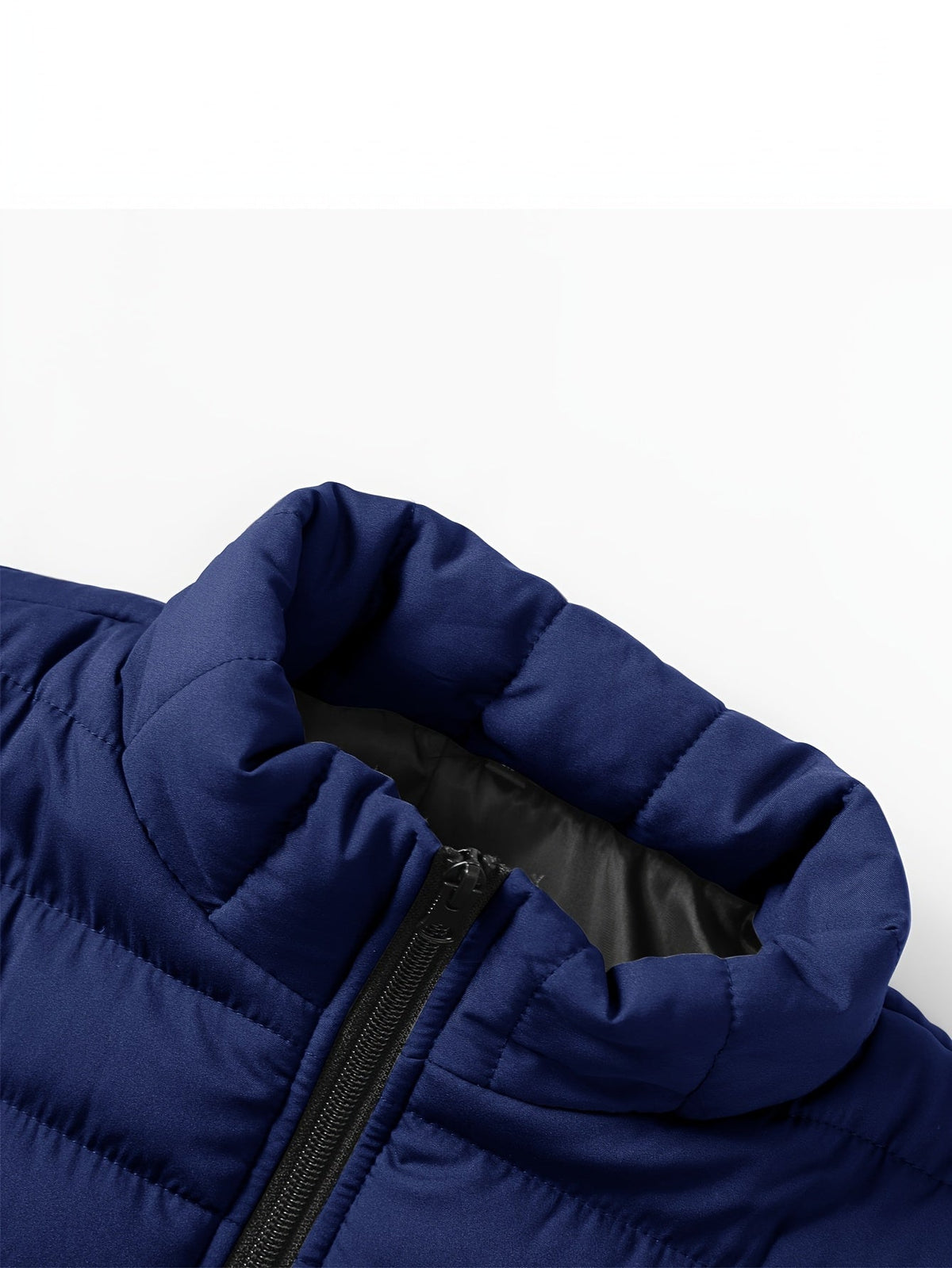 Lightweight Quilted Jacket for Men | Side Zip Cosy Winter Style