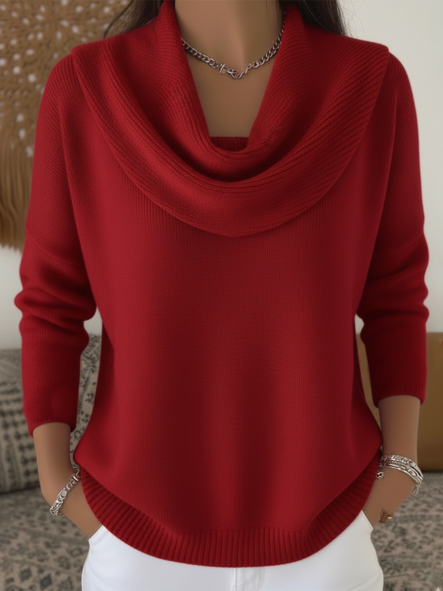 Cosy Sweater for Women | Ribbed Warm Winter Layer