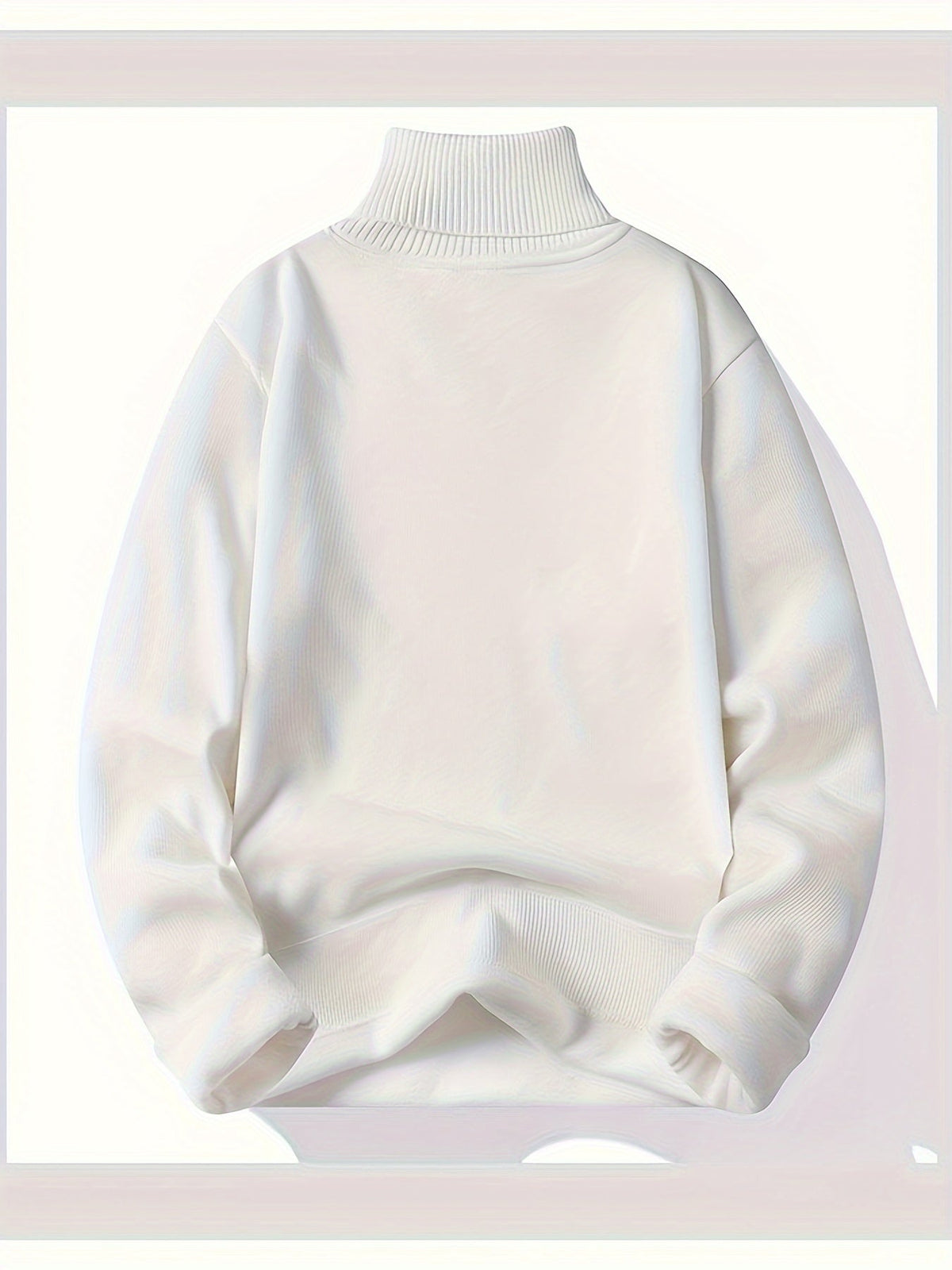 Turtleneck Sweater for Men | Ribbed Cosy Winter Style