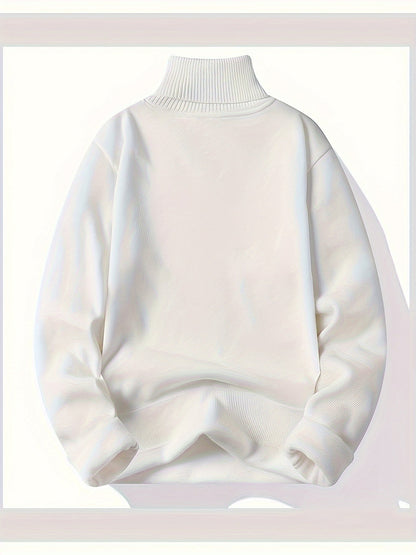 Turtleneck Sweater for Men | Ribbed Cosy Winter Style