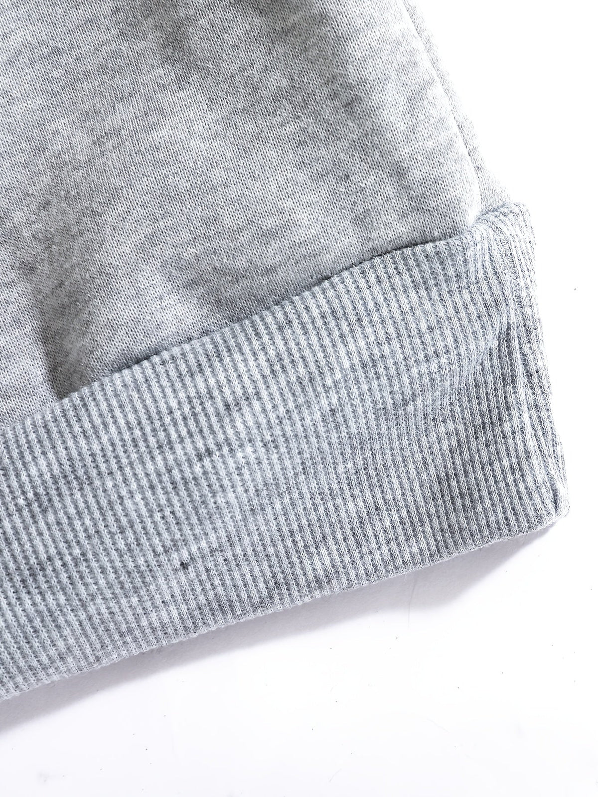 Everyday Sweatshirt for Men | Ribbed Crew Neck Autumn Layering