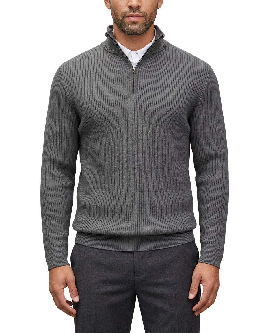 Autumn Quarter Zip Pullover