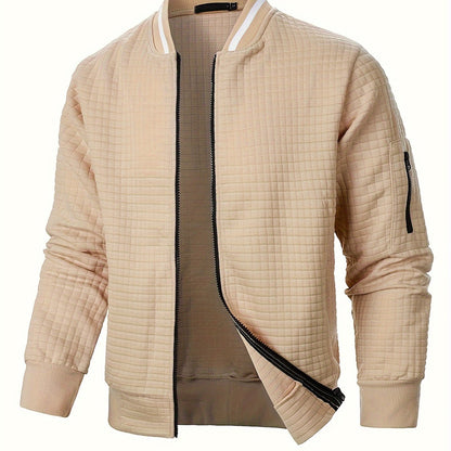 Warm Bomber Jacket for Women | Ribbed Funnel Neck Cold Weather Ready