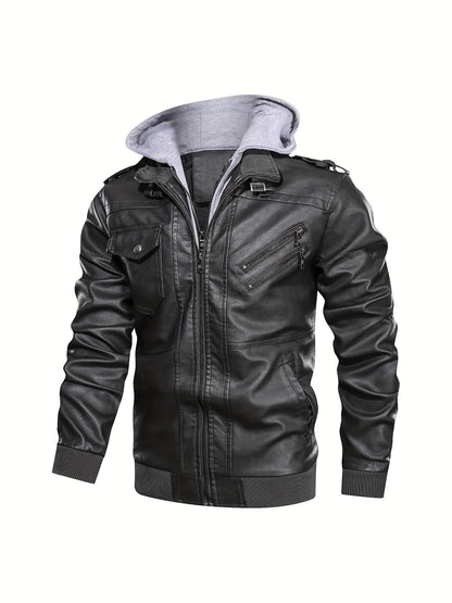 Hooded Winter Jacket for Men | Insulated Autumn Layering