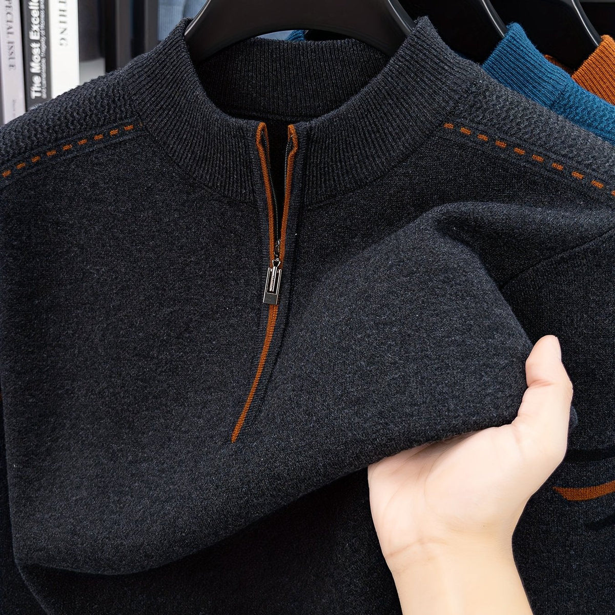 Half Zip Sweater for Women | Autumn Layering