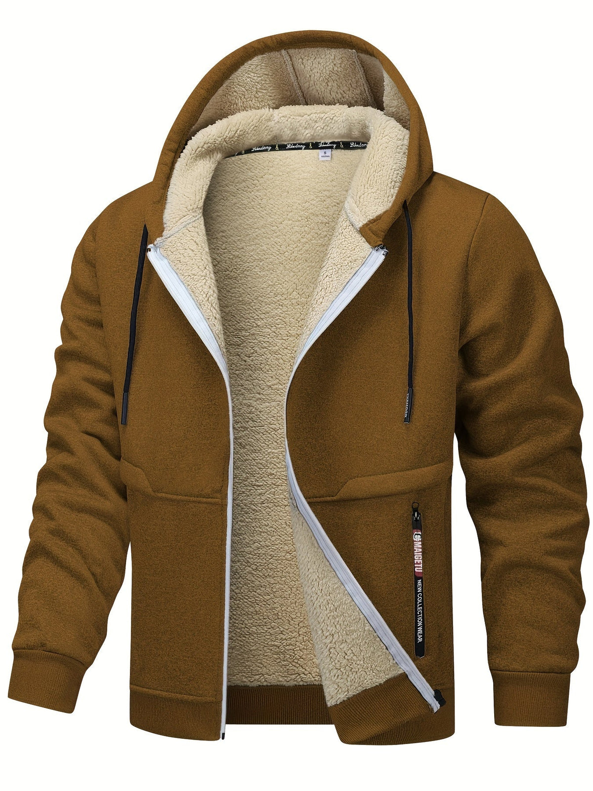 Fleece Lined Winter Jacket for Women | Side Zip Stretch Autumn Layering