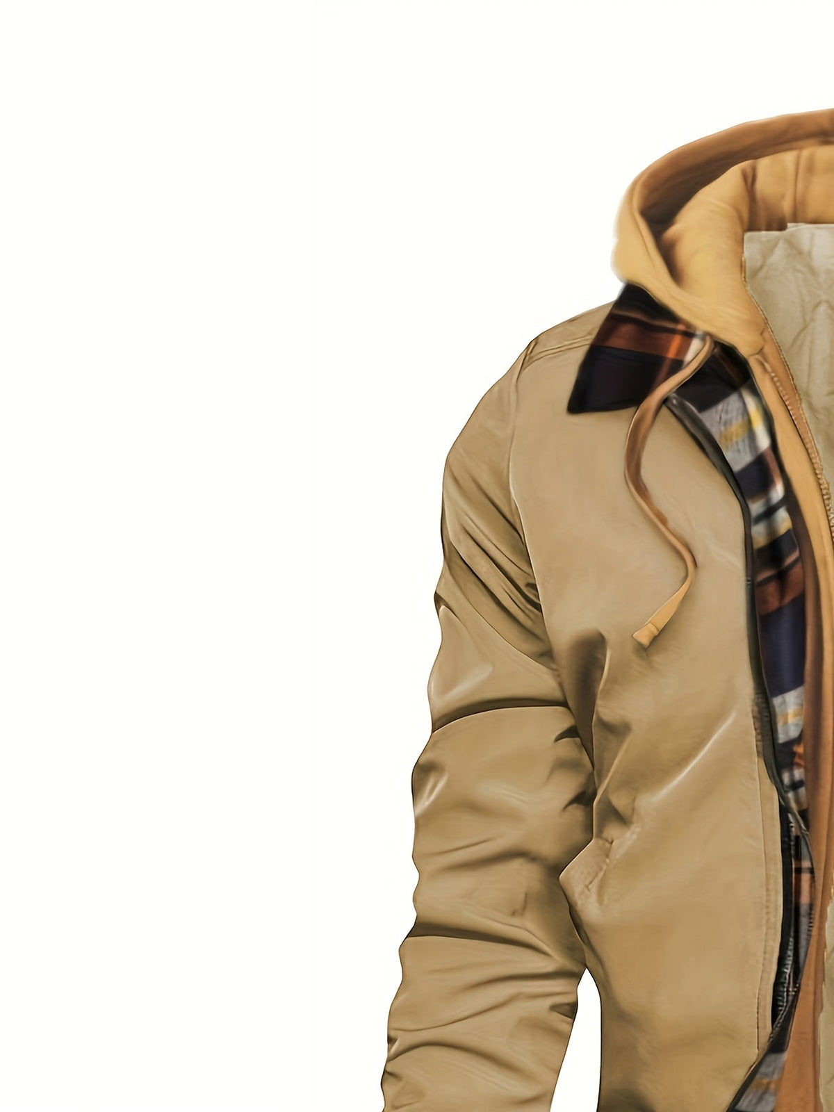 Hooded Winter Jacket for Women | Side Zip Ribbed Autumn Layering