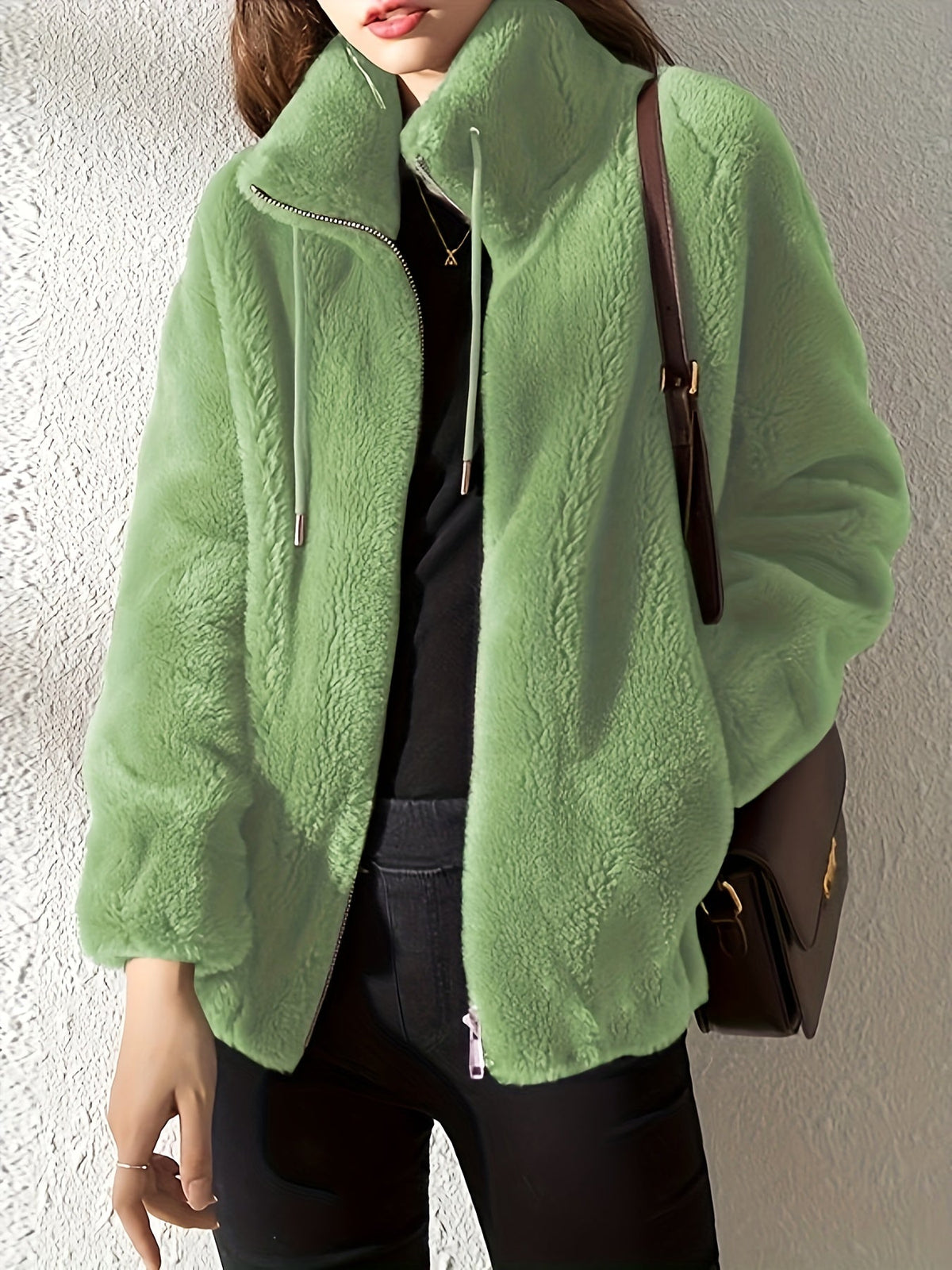 Warm Sweater for Women | Full Zip Autumn Layering