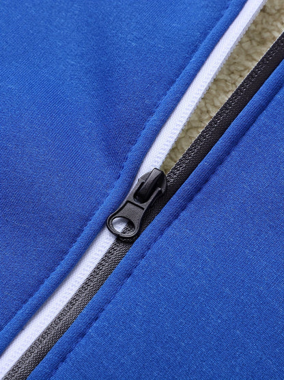 Fleece Lined Winter Jacket for Women | Side Zip Stretch Autumn Layering