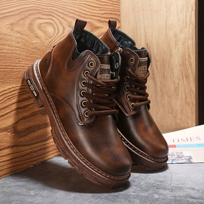 Fleece Lined Lace Up Boots for Women | Winter Ready Comfort