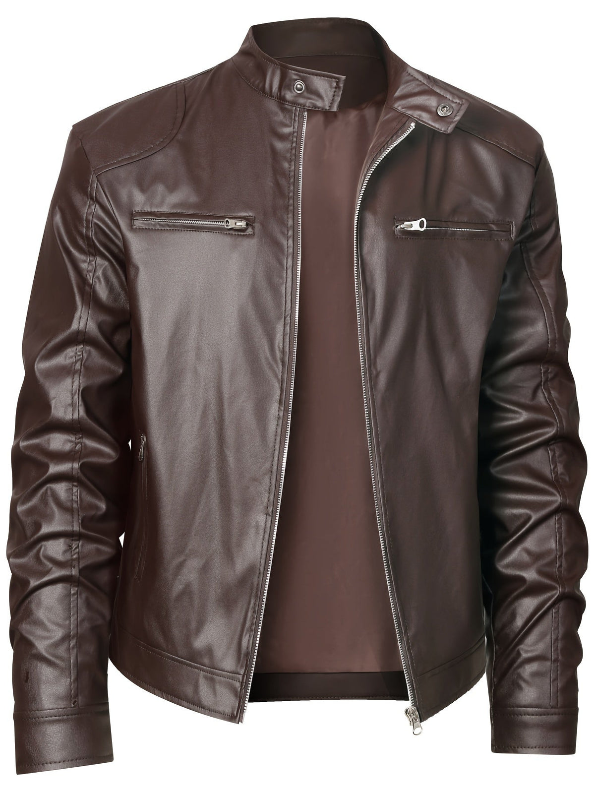 Everyday Winter Jacket for Men | Funnel Neck Cold Weather Ready