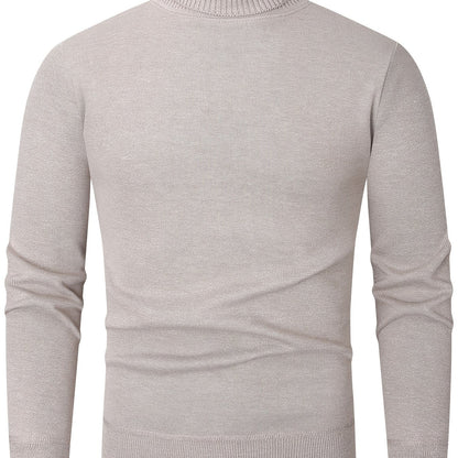 Turtleneck Sweater for Men | Ribbed Cosy Winter Style