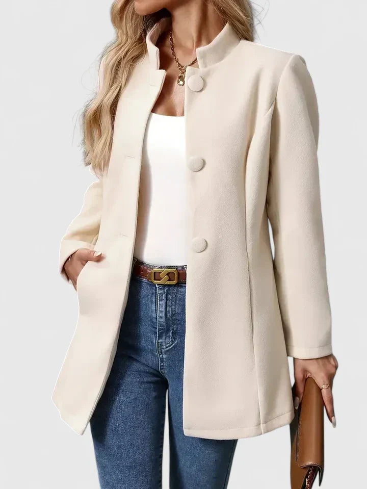 Everyday Winter Jacket for Women | Button Front Lightweight Cold Weather Ready