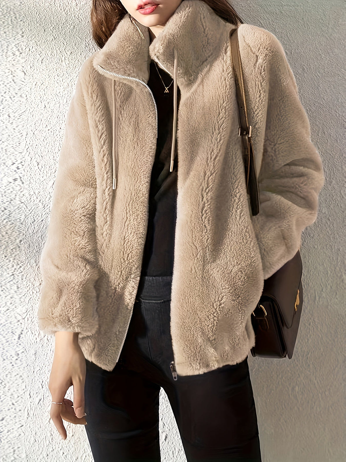 Warm Sweater for Women | Full Zip Autumn Layering