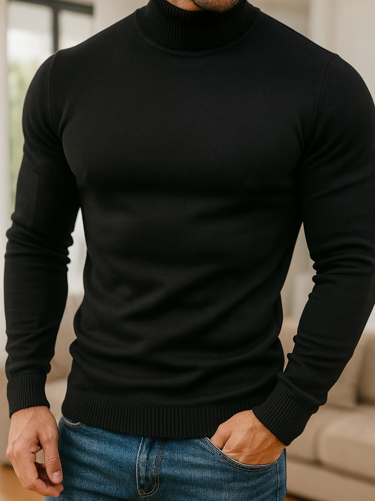Turtleneck Sweater for Women | Ribbed Insulated Warm Winter Layer