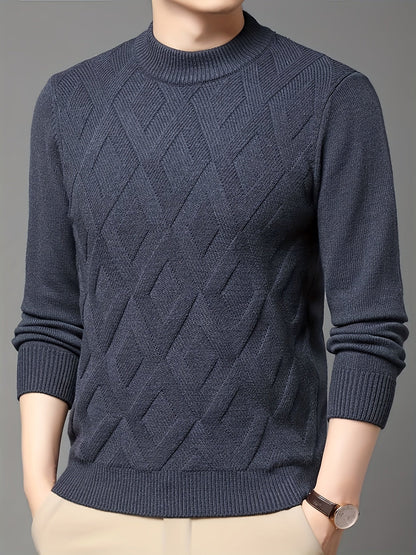 Everyday Sweater for Men | Ribbed Lightweight Autumn Layering
