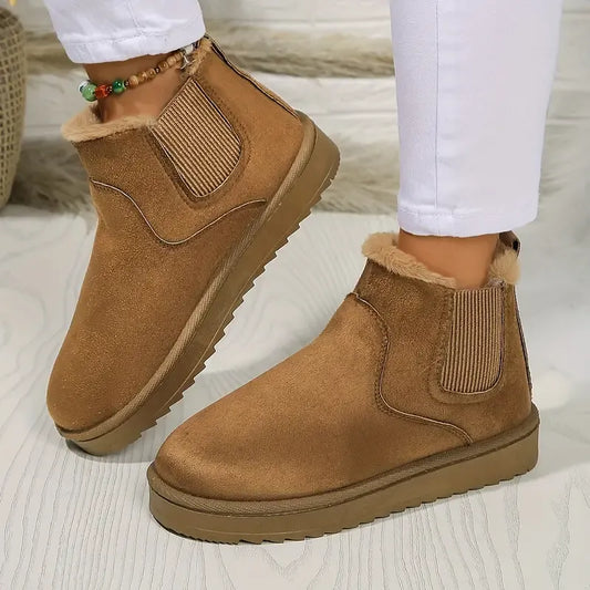 Warm Ankle Boots for Women | Stretch Fall Booties