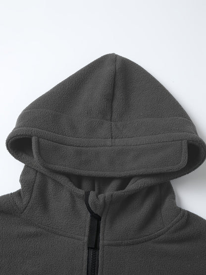 Hooded Winter Jacket for Men | Oversized Insulated Autumn Layering