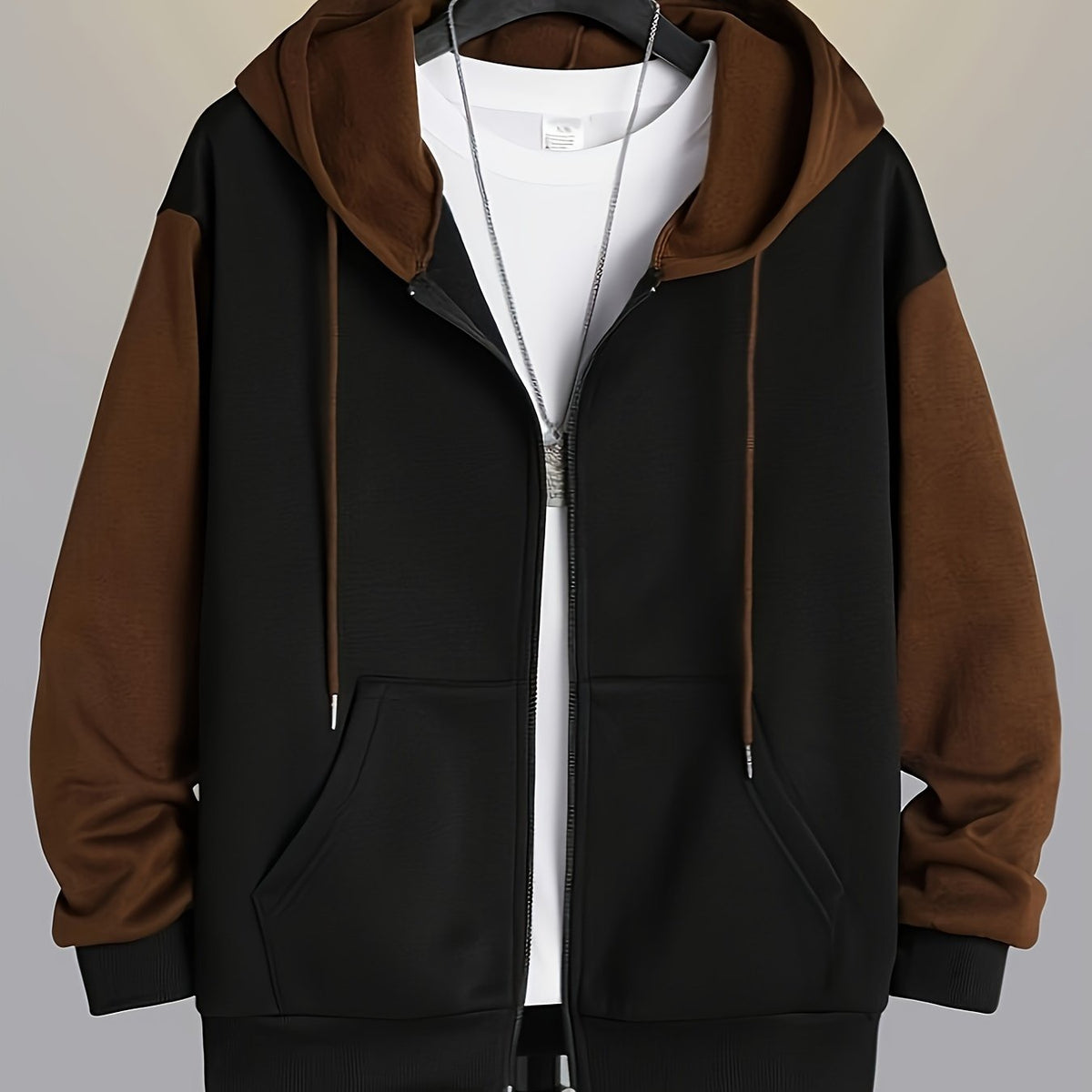 Hooded Hoodie for Men | Side Zip Warm Winter Layer